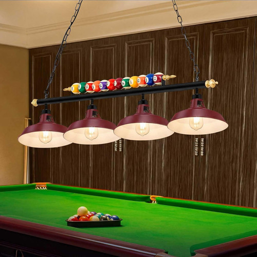 Adjustable pool table lights - pool,